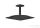 Hansgrohe AXOR CITTERIO C Ecosmart 27x27 cm-es mennyezeti fejzuhany zuhanykarral,matt fekete 28793670