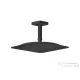 Hansgrohe AXOR CITTERIO C Ecosmart 27x27 cm-es mennyezeti fejzuhany zuhanykarral,matt fekete 28793670