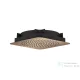 Hansgrohe AXOR CITTERIO C 27x27 cm-es mennyezetbe építhető fejzuhany alaptest nélkül, polírozott vörös arany hatású 28794300