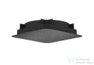 Hansgrohe AXOR CITTERIO C 27x27 cm-es mennyezetbe építhető fejzuhany alaptest nélkül,szálcsiszolt fekete króm 28794340
