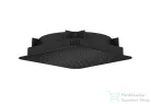 Hansgrohe AXOR CITTERIO C 27x27 cm-es mennyezetbe építhető fejzuhany alaptest nélkül,matt fekete 28794670