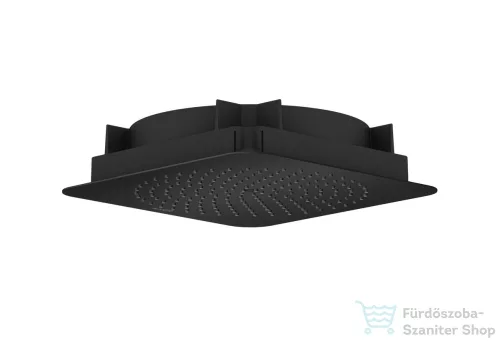 Hansgrohe AXOR CITTERIO C 27x27 cm-es mennyezetbe építhető fejzuhany alaptest nélkül,matt fekete 28794670