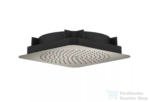 Hansgrohe AXOR CITTERIO C 27x27 cm-es mennyezetbe építhető fejzuhany alaptest nélkül, rozsdamentes acél hatású 28794800