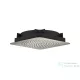 Hansgrohe AXOR CITTERIO C Ecosmart 27x27 cm-es mennyezetbe építhető fejzuhany alaptest nélkül, rozsdamentes acél hatású 28795800