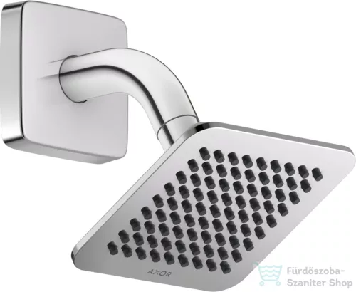Hansgrohe AXOR CITTERIO C 12x12 cm-es 1 jet Ecosmart esőztető zuhanykarral, króm 28810000