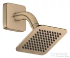 Hansgrohe AXOR CITTERIO C 12x12 cm-es 1 jet Ecosmart esőztető zuhanykarral, szálcsiszolt bronz 28810140