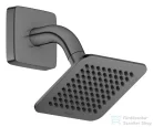 Hansgrohe AXOR CITTERIO C 12x12 cm-es 1 jet Ecosmart esőztető zuhanykarral, polírozott fekete króm 28810330