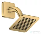 Hansgrohe AXOR CITTERIO C 12x12 cm-es 1 jet Ecosmart esőztető zuhanykarral, polírozott arany hatású 28810990