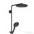 Hansgrohe RAINDANCE S Showerpipe 240, 1jet, Ecosmart+ termosztátos zuhanyrendszer, matt fekete 28825670