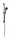 Hansgrohe ACTIVERA Select S 95 Ecosmart+ rudas zuhanyszett, matt fekete 28863670