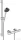 Hansgrohe ACTIVERA Select S termosztátos zuhany csaptelep zuhanyszettel, króm 28876000