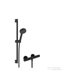   Hansgrohe ACTIVERA Select S termosztátos zuhany csaptelep zuhanyszettel, matt fekete 28876670