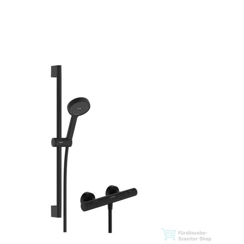 Hansgrohe ACTIVERA Select S termosztátos zuhany csaptelep zuhanyszettel, matt fekete 28876670