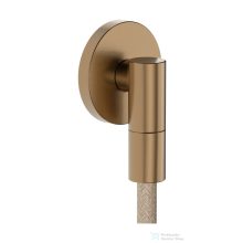  Hansgrohe FIXFIT FINE S gégecső csatlakozó visszafolyásgátlóval, szálcsiszolt bronz 28882140