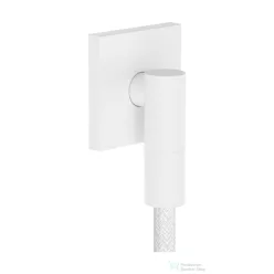   Hansgrohe FIXFIT FINE E gégecső csatlakozó visszafolyásgátlóval, matt fehér 28883700