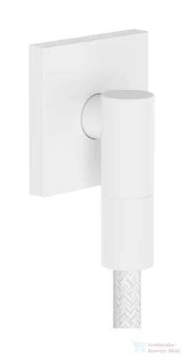 Hansgrohe FIXFIT FINE E gégecső csatlakozó visszafolyásgátlóval, matt fehér 28883700