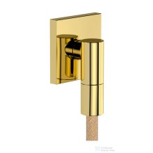   Hansgrohe FIXFIT FINE E gégecső csatlakozó visszafolyásgátlóval, polírozott arany hatású 28883990