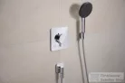 Hansgrohe FIXFIT FINE Q gégecső csatlakozó visszafolyásgátlóval, króm 28884000