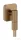 Hansgrohe FIXFIT FINE Q gégecső csatlakozó visszafolyásgátlóval, szálcsiszolt bronz 28884140