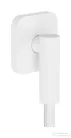Hansgrohe FIXFIT FINE Q gégecső csatlakozó visszafolyásgátlóval, matt fehér 28884700