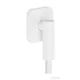 Hansgrohe FIXFIT FINE Q gégecső csatlakozó visszafolyásgátlóval, matt fehér 28884700