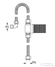 Geberit Talentofill csatlakozógarnitúra,28995000