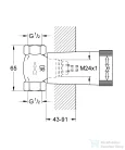 Grohe rejtett szelep,29032000