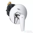Grohe BauEdge egykaros falsík alatti csaptelep 2 funkciós beépítő testtel, króm 29079001