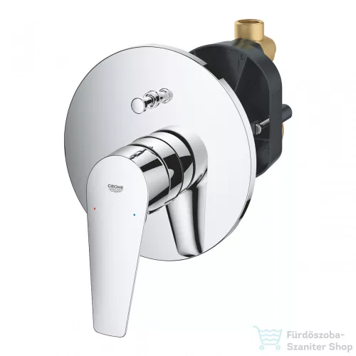 Grohe BauEdge egykaros falsík alatti csaptelep 2 funkciós beépítő testtel, króm 29079001