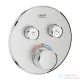 GROHE Grohtherm SmartControl termosztátos színkészlet 2-utas váltóval, szálcsiszolt acél 29119DC0