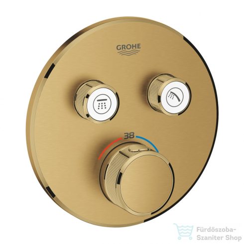 GROHE Grohtherm SmartControl termosztátos színkészlet  2-utas váltóval, szálcsiszolt cool sunrise 29119GN0