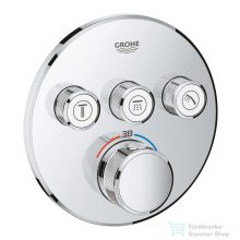   GROHE Grohtherm SmartControl termosztátos színkészlet 29121000