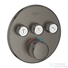Grohe GROHTHERM Smartcontrol falsík alatti termosztátos kád/zuhany csaptelep,Brushed Hard Graphite 29121AL0