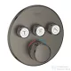 Grohe GROHTHERM Smartcontrol falsík alatti termosztátos kád/zuhany csaptelep,Brushed Hard Graphite 29121AL0