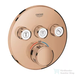   Grohe GROHTHERM Smartcontrol falsík alatti termosztátos kád/zuhany csaptelep,Warm Sunset 29121DA0