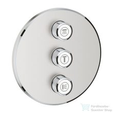   Grohe GROHTHERM Smartcontrol falsík alatti 3 funkciós vízmennyiség szabályzó,Supersteel 29122DC0