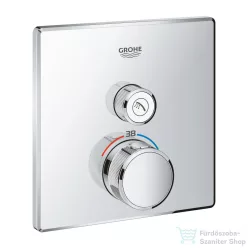   GROHE Grohtherm SmartControl termosztátos falsík alatti csaptelep 1 fogyasztóra, króm 29123000