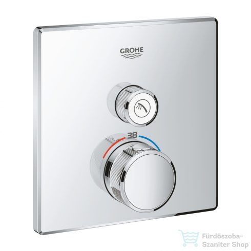 GROHE Grohtherm SmartControl termosztátos falsík alatti csaptelep 1 fogyasztóra, króm 29123000