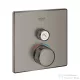 GROHE Grohtherm SmartControl falsík alatti termosztátos csaptelep 1 fogyasztóhoz,belső egység nélkül, Brushed Hard Graphite 29123AL0