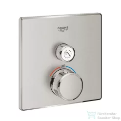   GROHE Grohtherm SmartControl falsík alatti termosztátos csaptelep 1 fogyasztóhoz,belső egység nélkül,SuperSteel 29123DC0