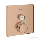 GROHE Grohtherm SmartControl falsík alatti termosztátos csaptelep 1 fogyasztóhoz,belső egység nélkül,Brushed Warm Sunset 29123DL0