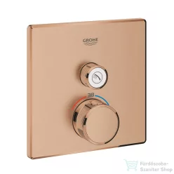   GROHE Grohtherm SmartControl falsík alatti termosztátos csaptelep 1 fogyasztóhoz,belső egység nélkül,Brushed Warm Sunset 29123DL0