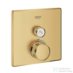   GROHE Grohtherm SmartControl falsík alatti termosztátos csaptelep 1 fogyasztóhoz,belső egység nélkül,Brushed Cool Sunrise 29123GN0