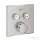 GROHE Grohtherm SmartControl falsík alatti termosztátos csaptelep 2 fogyasztóhoz,belső egység nélkül,Supersteel 29124DC0