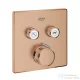 GROHE Grohtherm SmartControl falsík alatti termosztátos csaptelep 2 fogyasztóhoz,belső egység nélkül,Brushed Warm Sunset 29124DL0