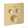 GROHE Grohtherm SmartControl falsík alatti termosztátos csaptelep 2 fogyasztóhoz,belső egység nélkül,Brushed Cool Sunrise 29124GN0