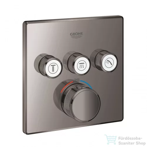 Grohe Grohtherm SmartControl termosztátos színkészlet, hard grafit 29126A00