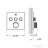 Grohe Grohtherm SmartControl termosztátos falsík alatti színkészlet 3 fogysztóhoz,Warm Sunset 29126DA0
