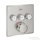 Grohe Grohtherm SmartControl termosztátos falsík alatti színkészlet 3 fogysztóhoz,Supersteel 29126DC0