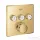 Grohe Grohtherm SmartControl termosztátos falsík alatti színkészlet 3 fogysztóhoz,Cool Sunrise 29126GL0